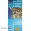 Carte de randonnée TOP25 IGN 2642ET ST-GUILHEM-LE-DESERT Cirque de navacelles