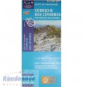 Carte de randonnée TOP25 IGN 2740ET CORNICHE DES CEVENNES Parc National des Cévennes