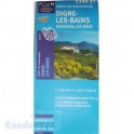 Carte de randonnée TOP25 IGN 3340ET DIGNES-LES-BAINS Sisteron