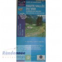 Carte de randonnée TOP25 IGN 3540ET HAUTE VALLEE DU VAR Gorges de Daluis