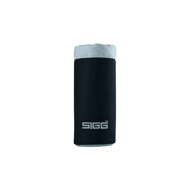 Fodera Termica Isolante Sigg In Neoprene Per Borracce 0,4-1,5 L - Colore Nero, Taglia 0,4 L, Materiale Nylon