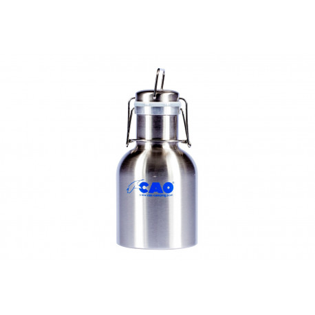 CAO. Gourde Inox Bouchon Canette 1L.