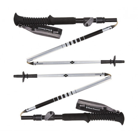 Black Diamond M's Distance FLZ Trekking Poles 3 Tailles.