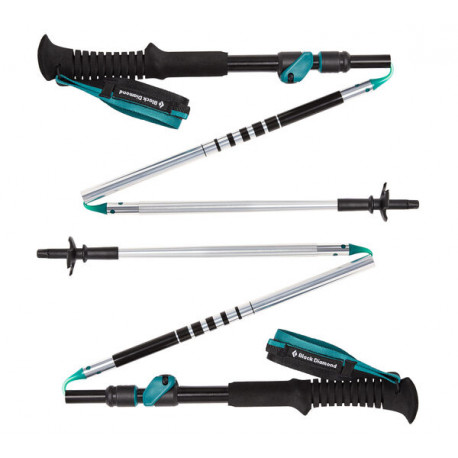 Black Diamond W's Distance FLZ Trekking Poles 2 Tailles.